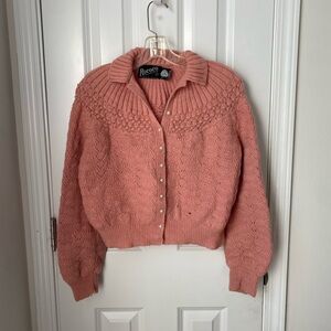 Rococo Pink Cardigan